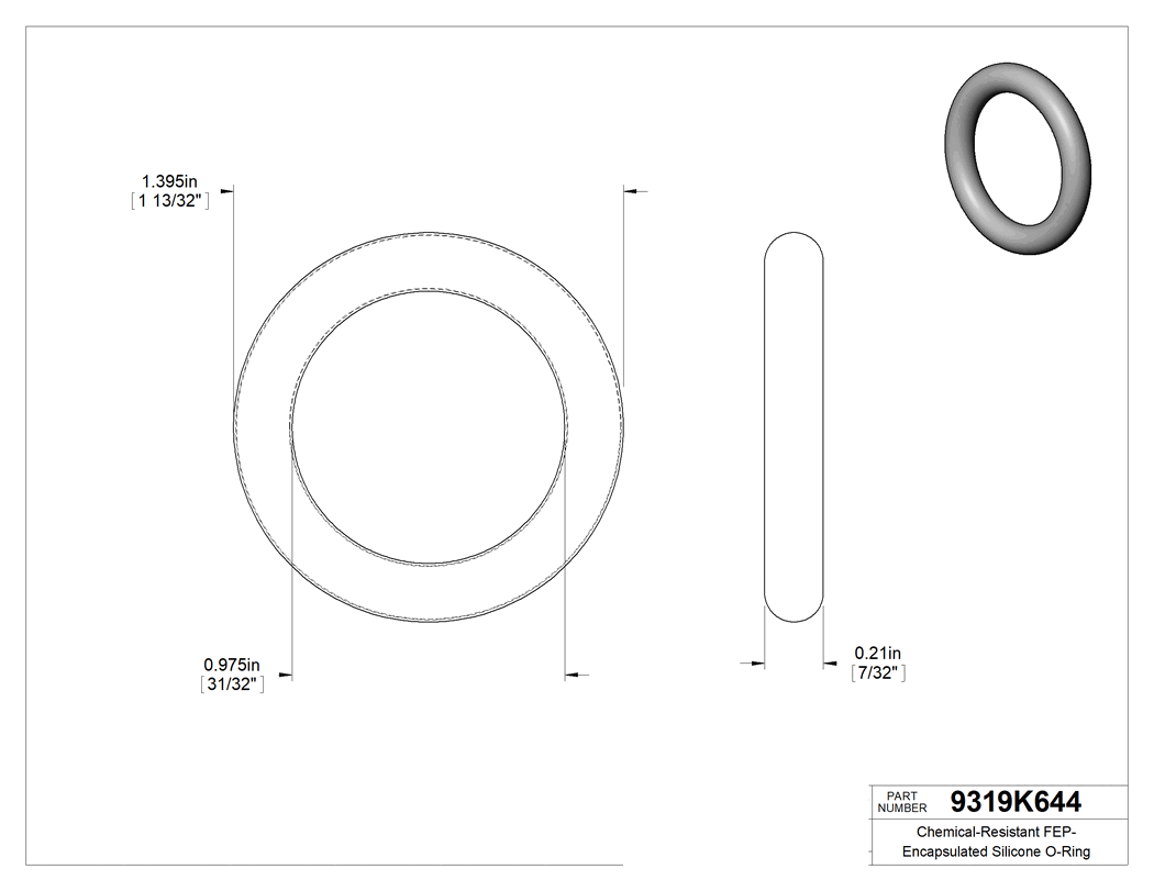 Technical drawing - 9319K644